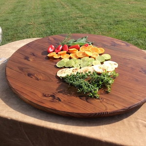 Large round lazy sale susan