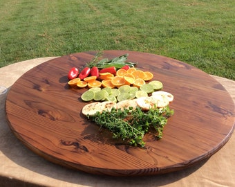 Extra Large 30" Round Charcuterie Bread Board Giant