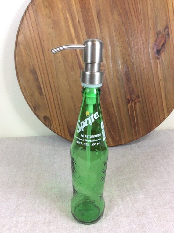 Mexikanische Sprite Cola Soda Flasche Seifenspender Grun Etsy