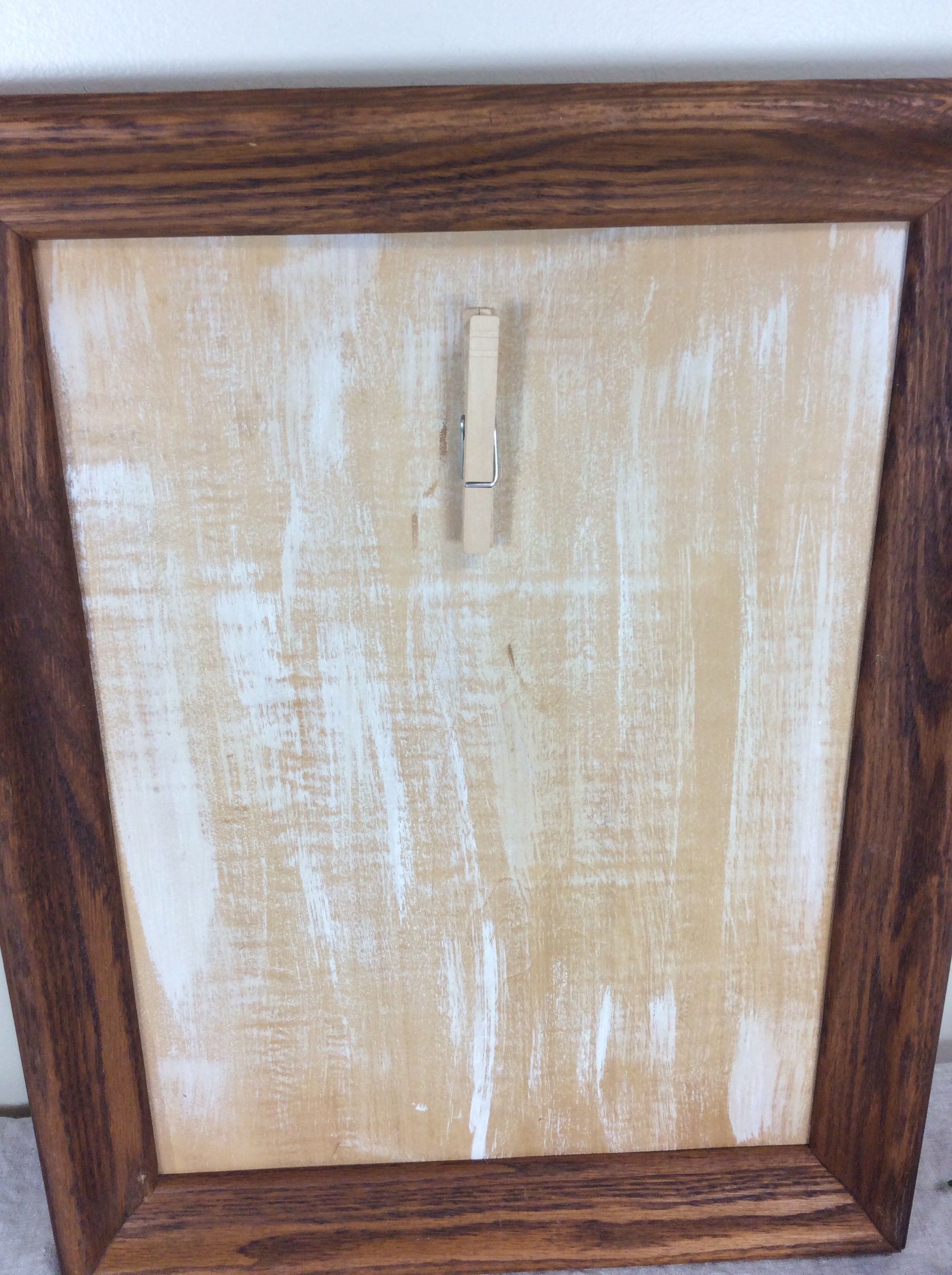 11 X 16 Picture Frame oak Large Wood Rustic clip Etsy