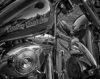 Harley Davidson Harley Davidson Art Harley Motorcycle Wall Print Gift For Dad Gift For Brother Gift For Son Harley Photography Mens Art Gift