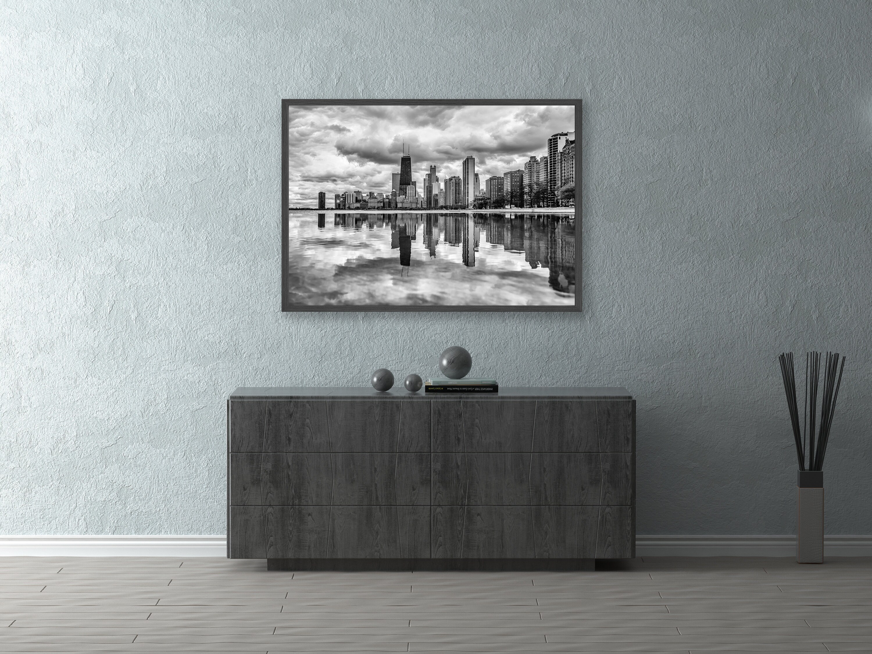 ARPEOTCY Vintage Framed Floral Wall Art Decor, Bathroom Dark Flower Bouquet Retro Wall Decor