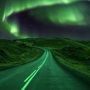 Northern Lights Photography, Aurora Borealis Photo, Northern Lights Art Print, Aurora Borealis Wall Art, Living Room Bedroom Bathroom Decor