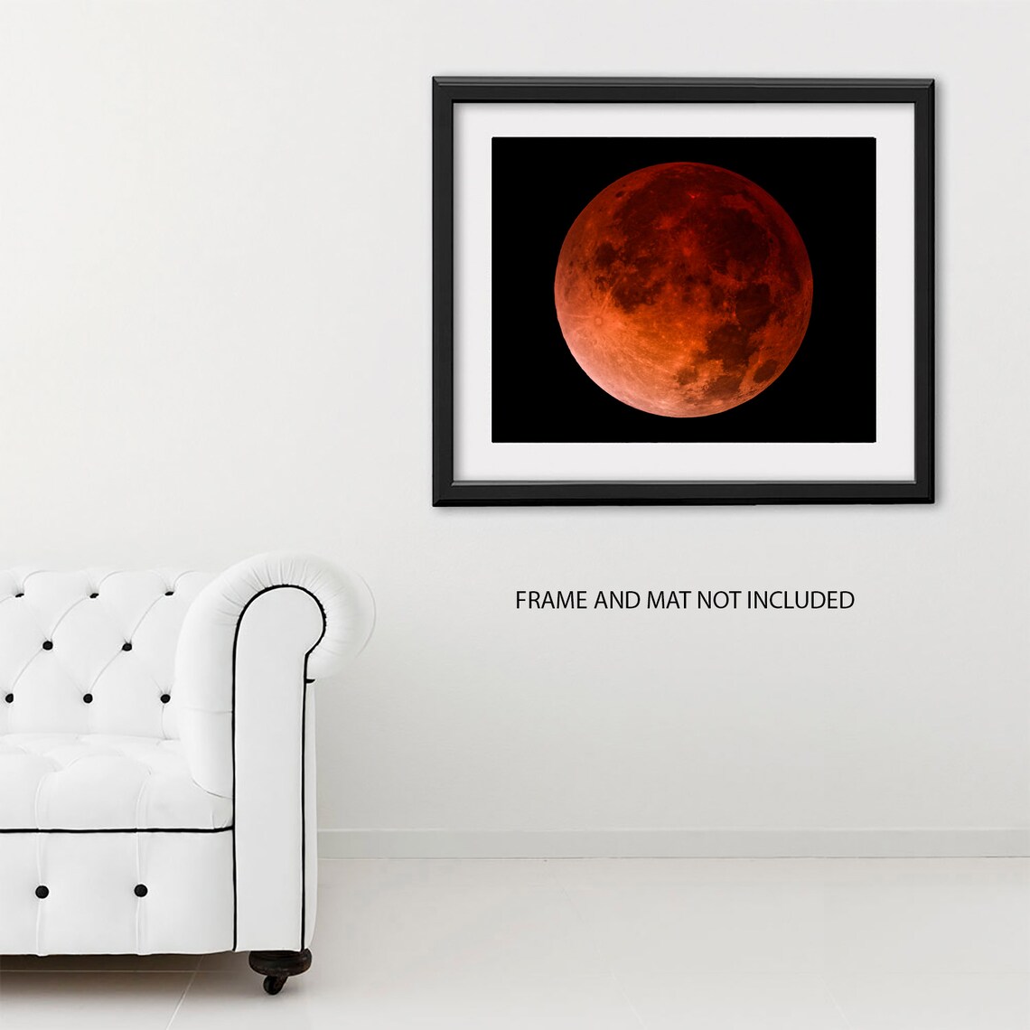 Lunar Eclipse Print, Lunar Eclipse Wall Art, Astrophotography ...
