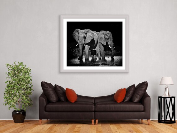 Elephants Wildlife Photography Elephant Decor African Elephant Nature Photograph Elephant Photo Animal Photograph Nature Wall Art Men S Gift