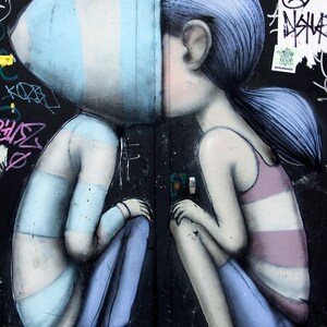 Paris Graffiti Street Art Urban Art Paris Street Art Paris Graffiti Art Urban Graffiti Paris Extra Large Wall Decor Urban Decor Home Decor