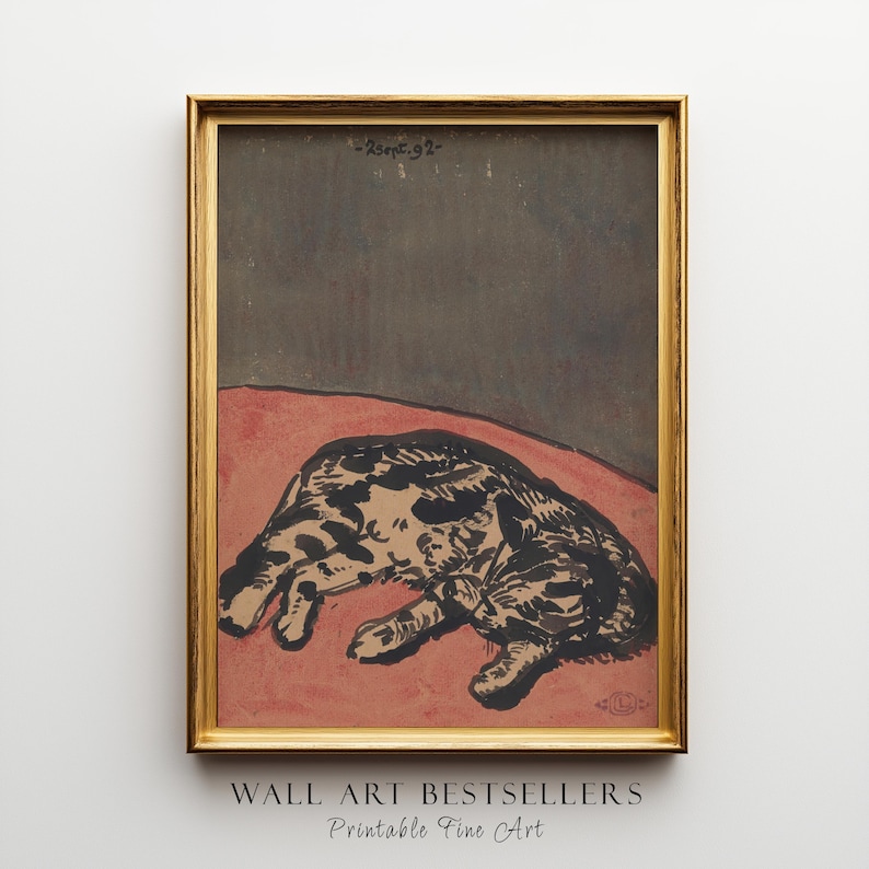 Cat by Georges Lemmen