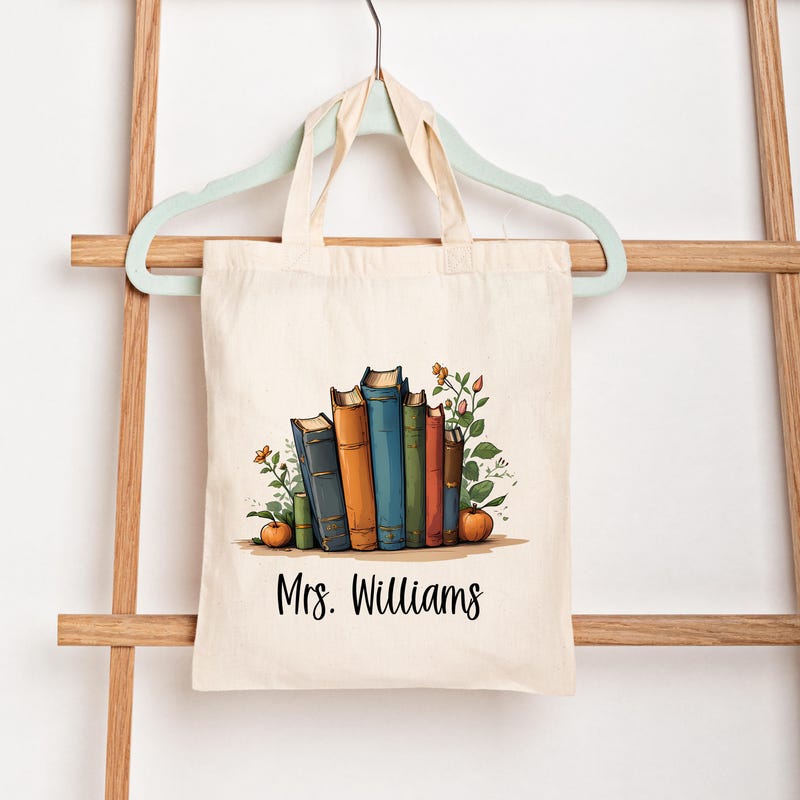 Personalized Teacher Tote Bag, Customized Teacher Tote Bag, Gifts for Teachers, Teacher Life, Personalized Teacher Gift, Custom Tote Bag