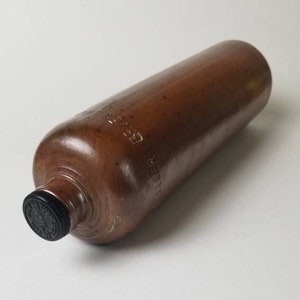 Antique Amsterdam Erven Lucas Bols Lootsje Stoneware BOLS Bottle, 1 liter