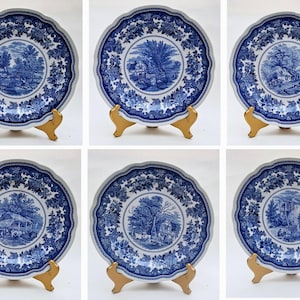 Spode blue room collection plates - Etsy 日本