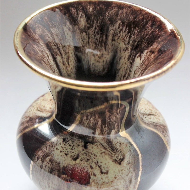 German pottery Jasba Keramik vase numbered 235/12 circa 1960s Etsy