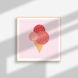 Ice Cream – Printable Art