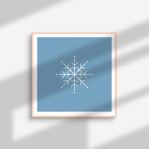 Snowflake – Printable Art