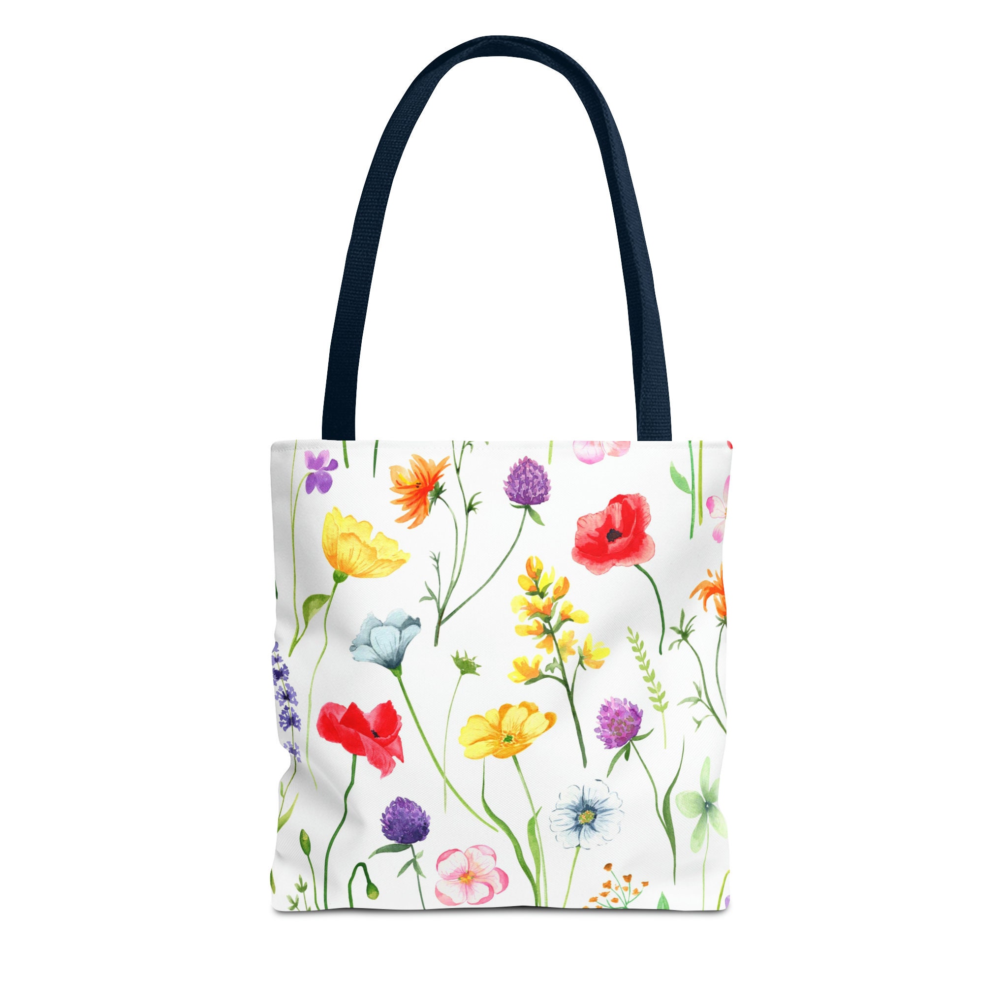 Tote Bag Wild Flowers - Etsy