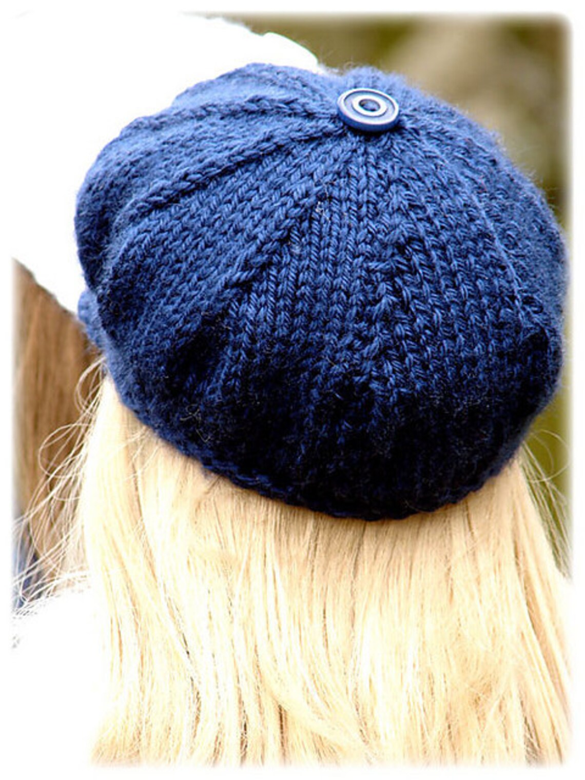 Newsboy Cap PDF Doll Clothes a Trendy Newsboy Cap Knitting Etsy
