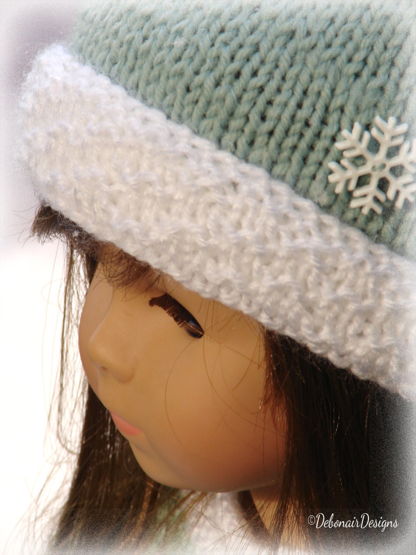 Jolly PDF Doll Clothes a Jester Style Hat Knitting Pattern Etsy