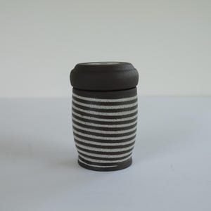 Glazed ceramic flower vase or water pot