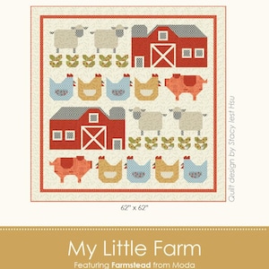 Wzór na kołdrę My Little Farm Stacy Iest Hsu w formacie PDF