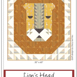 Löwenkopf Stacey Iest Hsu Quilt Anleitung PDF