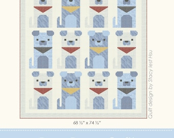 Dog Daze Quilt Stacy Iest Hsu Quilt Pattern PDF