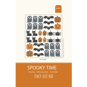 Spooky Time Stacy Iest Hsu Quilt Pattern PDF
