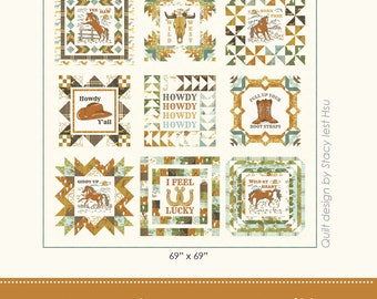 Ponderosa Quilt Fat Quarter Friendly Stacy Iest Hsu Quilt Pattern PDF
