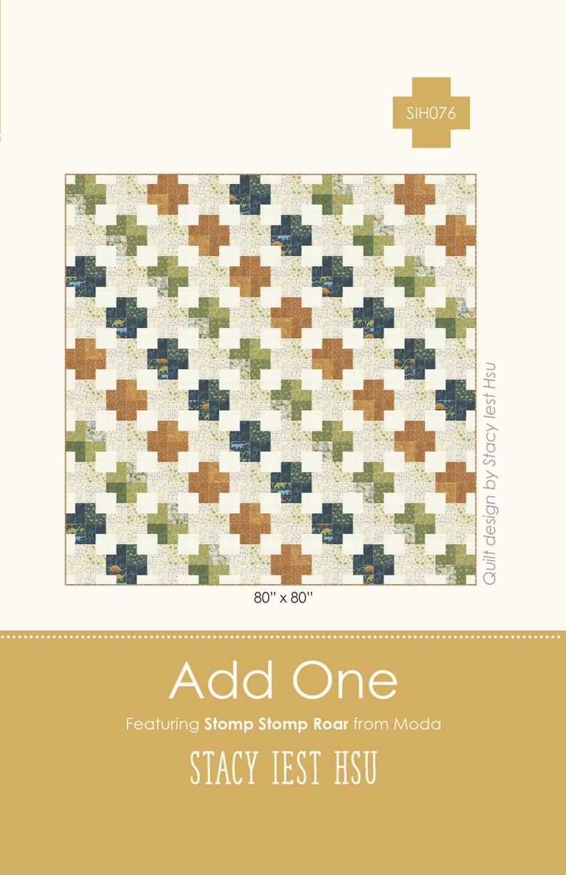 Stomp Quilt Pattern Add One Stacy Iest Hsu Quilt Pattern PDF - Etsy