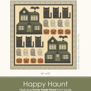 Happy Haunt von Stacey Iest Hsu Quilt Anleitung PDF