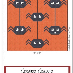 Creepy Crawly Stacy Iest Hsu Quilt Pattern PDF