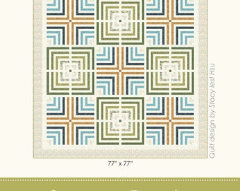 Square Puzzle Stacy Iest Hsu Quilt Pattern PDF