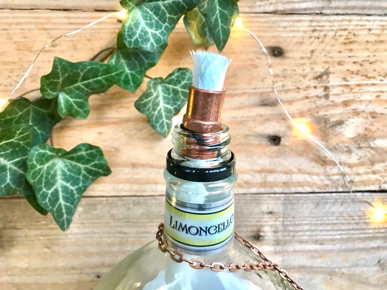 Di Amore Limoncello Table Top Tiki Torch
