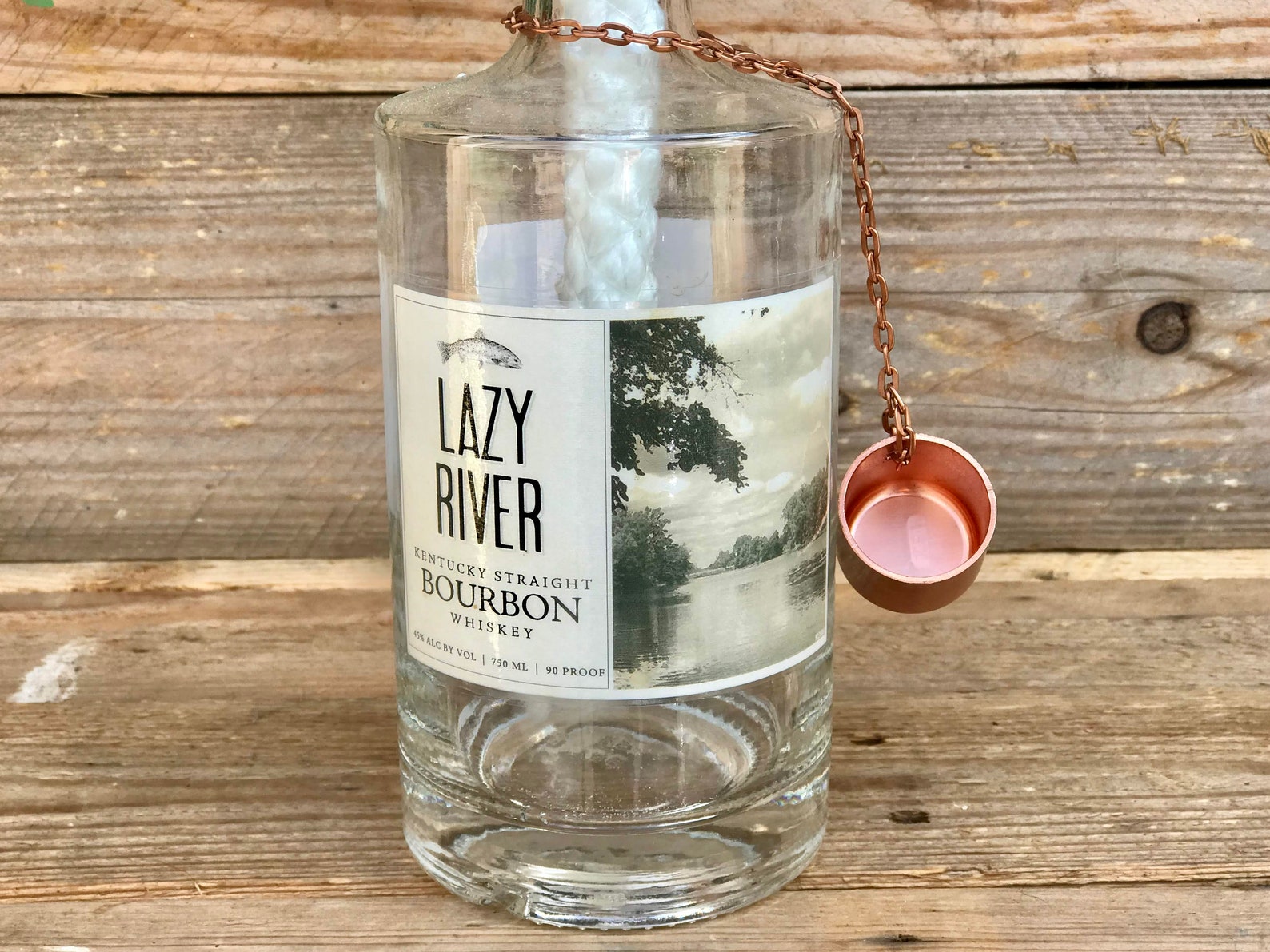 Lazy River Bourbon Tiki Torch // Kentucky Bourbon Whiskey Etsy