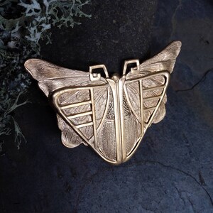 The Twisted Eye Raw Brass Stamping Big Butterfly Made in the USA