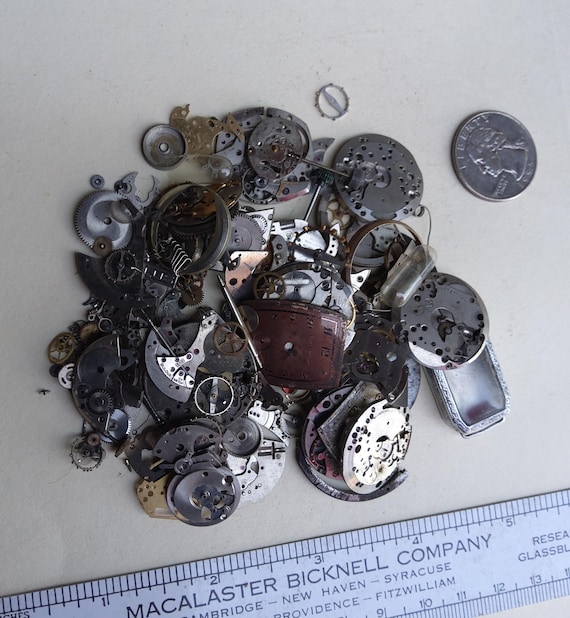 Watch Parts Movements and Faces Lot 20