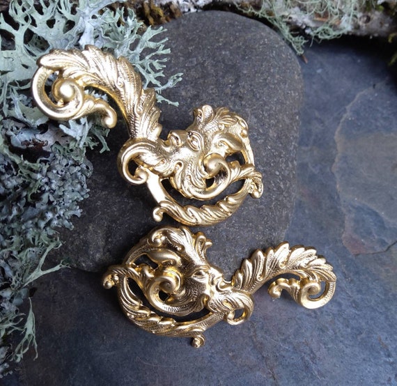 The Twisted Eye Raw Brass Wind Gods Right and Left Made in the USA
