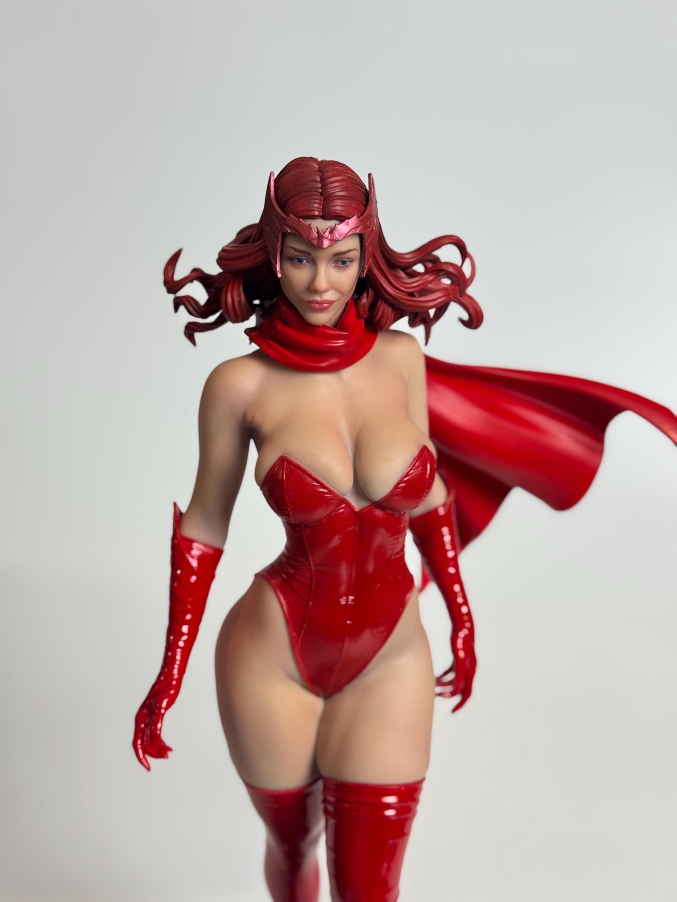 Scarlet witch figurine - Etsy 日本