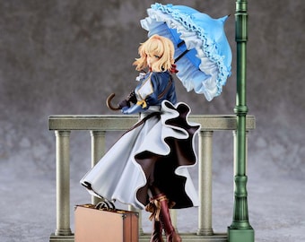 violet evergarden Custom Painted Travel Girl 1/6 Statue diorama