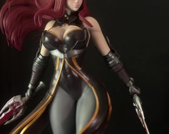 Armored Heroine Erza | custom figure | statue| 1/6 | 32cm hand painted