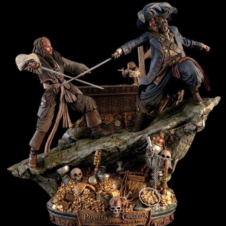 Davy jones figure - Etsy 日本