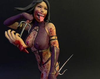 Deadly Assassin woman statue 1/6