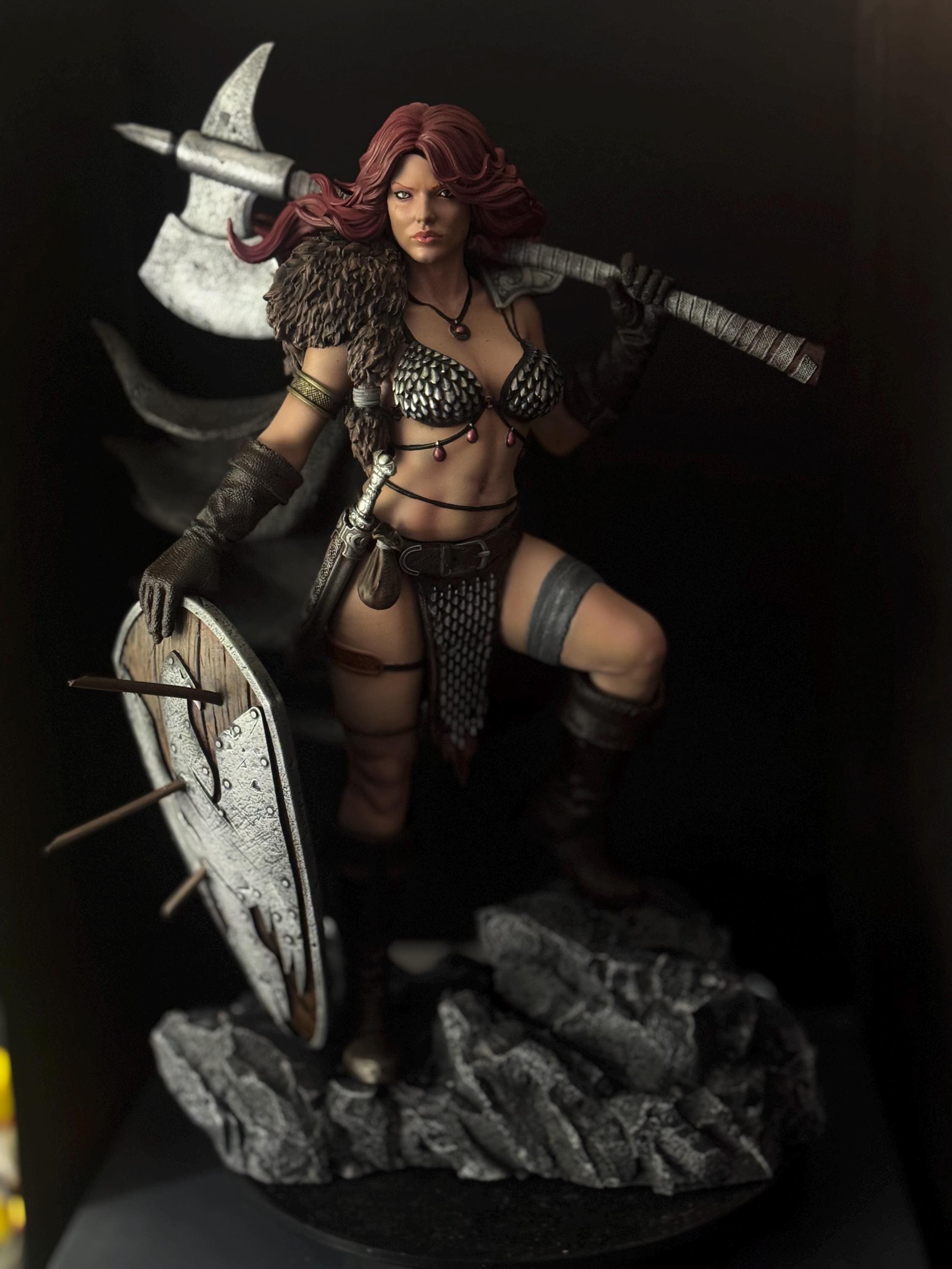 アメコミ RED SONIJA STATUE 1/6 Scale Red Sonja (Steam Punk) Deluxe 1/6 Scale Figure