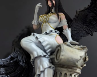 Elegant White Sorceress | Hand-Painted Collectible Statue | 1/6