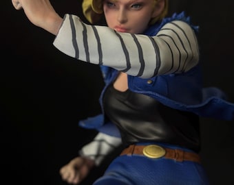 Blonde Warrior statue 1/6 / hand painted
