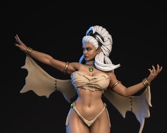 Custom hand Painted Tribal Warrior Woman – 1/6 Scale Fantasy Jungle Goddess Figurine