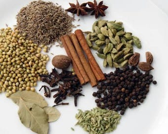 Sukha Sabut Garam Masala Canela (Dalchini), Cardamomo verde, Clavo/Mezcla entera de especias/Khada Masala