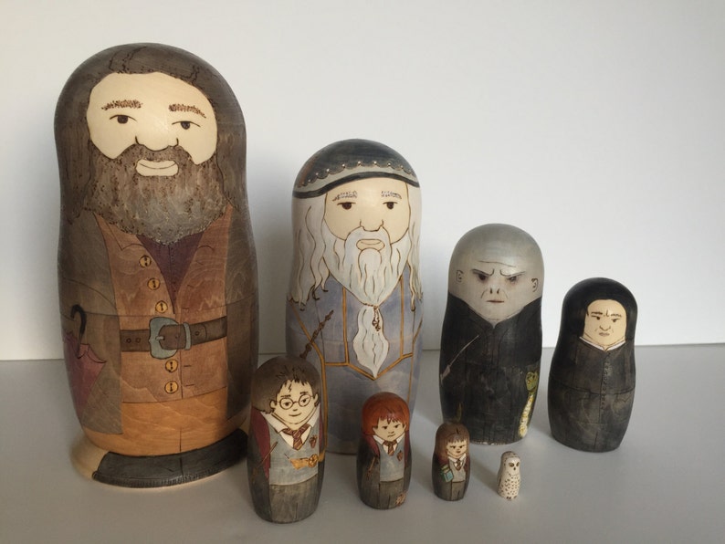 harry potter nesting dolls