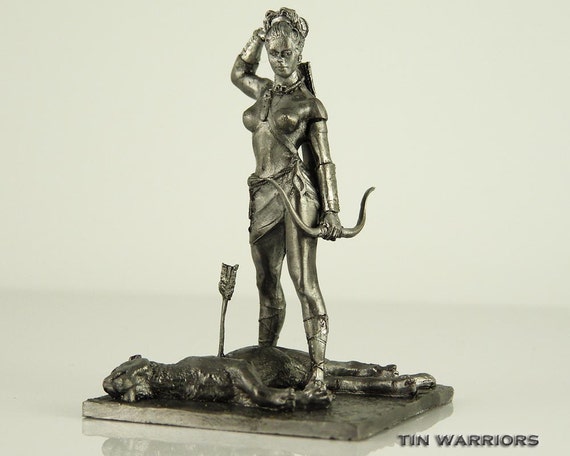 Baron Samedi Toy Statue 54mm Skeleton Metal Miniature Baron Saturday 132 Figure Handmade Gift Unpainted Skeleton Figurine Tin Metal Decor