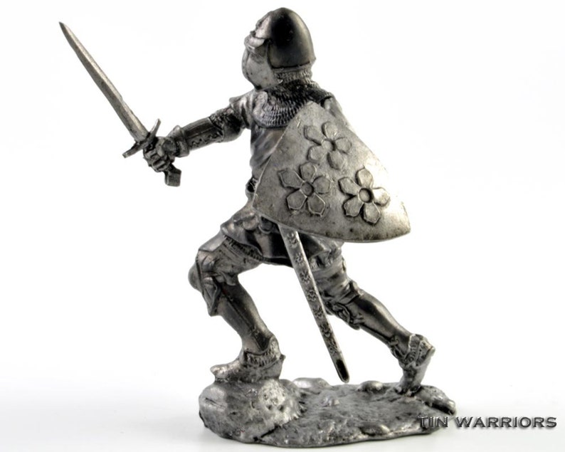 54mm miniature Italian Knight 13th Century 1:32 toy figures 