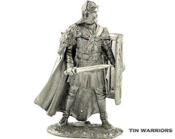 #Z35 54mm 1-2 cent Tin toy soldier "Roman Legionary AD" metal sculpture 1/32 