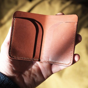 Slim Leather Wallet Card Holder Kondo image 1